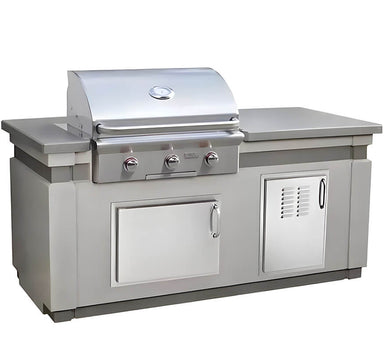 AOG 30 Inch T-Series Grill Island Bundle with Stainless Steel AOG Components