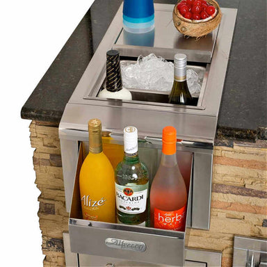 Alfresco 14-Inch Versa Bartender & Sink System With Marine Armour | With Speed Rail Included
