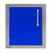 Alfresco 17-Inch Vertical Single Access Door | Ultramarine Blue - Left Hinge