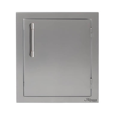 Alfresco 17-Inch Vertical Single Access Door With Marine Armour | Right Hinge