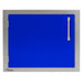 Alfresco 23-Inch Horizontal Single Access Door | Ultramarine Blue - Left Hinge