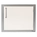 Alfresco 23-Inch Horizontal Single Access Door | White Gloss - Right Hinge