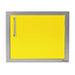 Alfresco 23-Inch Horizontal Single Access Door | Right Hinge - Traffic Yellow
