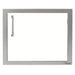 Alfresco 23-Inch Horizontal Single Access Door | White Matte - Right Hinge