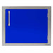 Alfresco 23-Inch Horizontal Single Access Door | Ultramarine Blue - Right Hinge