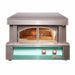 Alfresco 30-Inch Built-in Outdoor Pizza Oven Plus With Marine Armour | Light Green