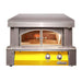 Alfresco 30-Inch Built-in Outdoor Pizza Oven Plus With Marine Armour | Traffic Yellow