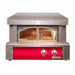 Alfresco 30-Inch Countertop Outdoor Pizza Oven With Marine Armour | Red Raspberry
