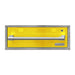 Alfresco 30-Inch Electric Warming Drawer With Marine Armour | Installed in Outdoor Kitchen in Traffic Yellow
