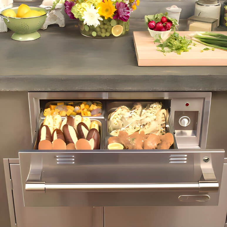 Alfresco 30-Inch Electric Warming Drawer With Marine Armour | Lifestyle