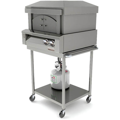 Alfresco 30-Inch Outdoor Pizza Oven Plus | with Freestanding Cart