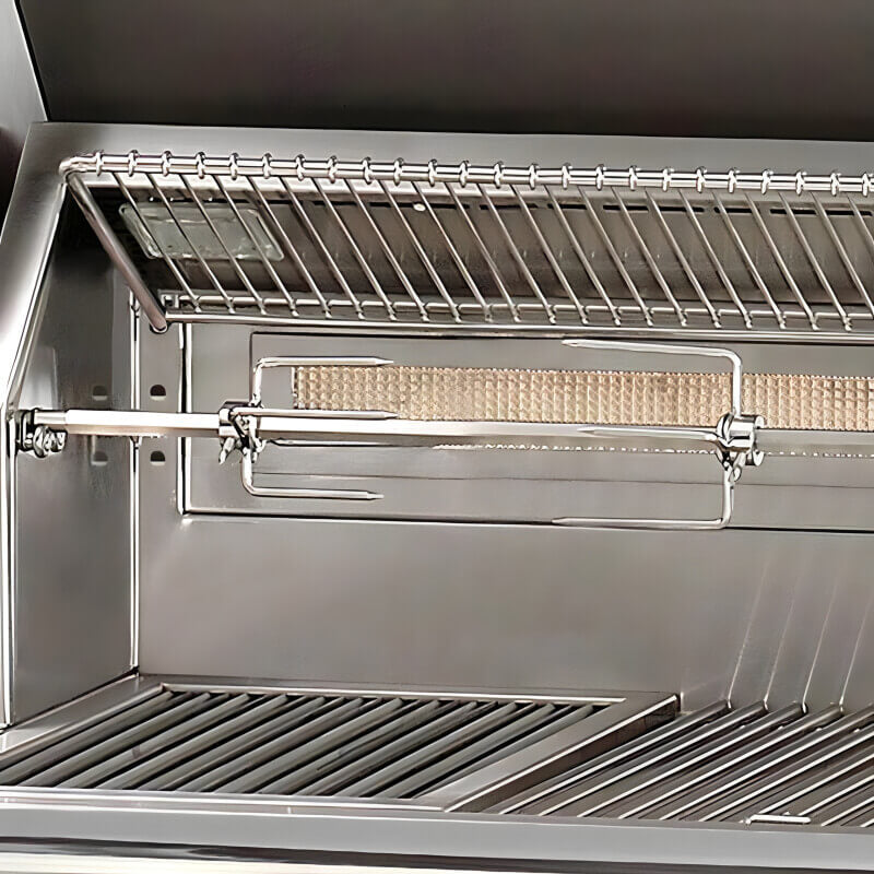 Alfresco 30 Inch Standard Grill Built-In Adjustable With Marine Armour | Warming Rack