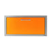 Alfresco 30-Inch VersaPower Stainless Steel Soft-Close Single Drawer With Marine Armour | Luminous Orange