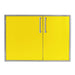Alfresco 30 X 21-Inch Low Profile Sealed Dry Storage Pantry | Traffic Yellow