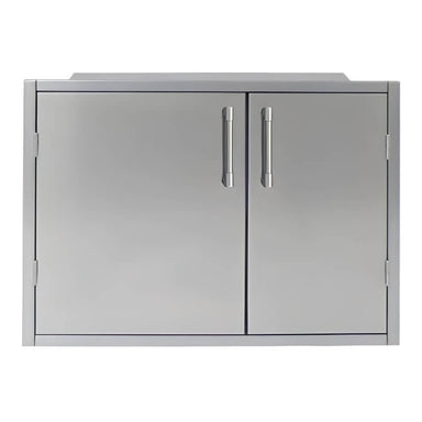 Alfresco 30 X 21-Inch Low Profile Sealed Dry Storage Pantry With Marine Armour | 304 Stainless Steel Construction