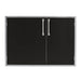 Alfresco 30 X 21-Inch Low Profile Sealed Dry Storage Pantry | Jet Black Gloss