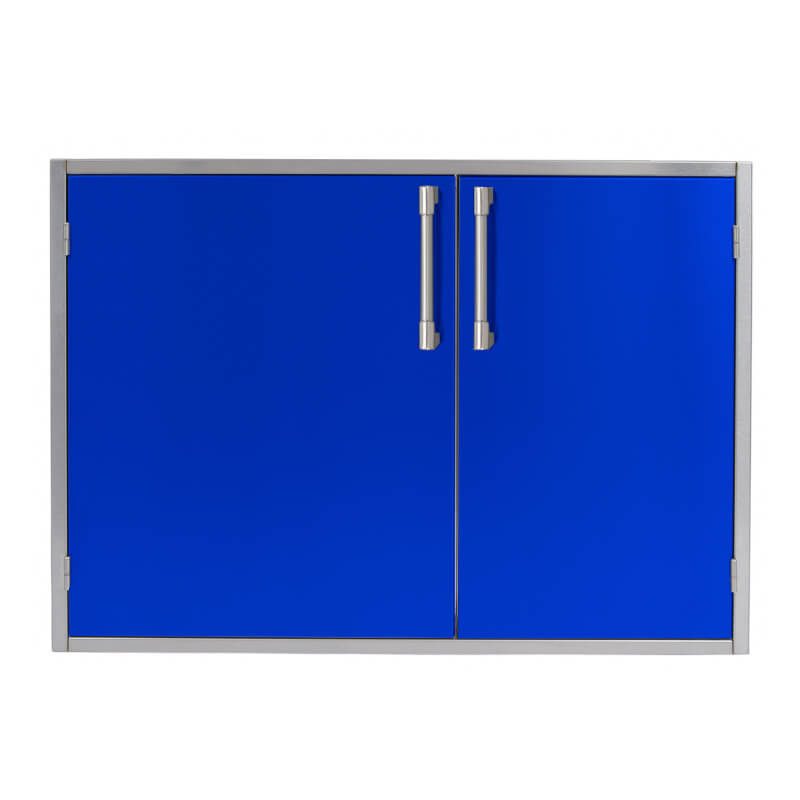 Alfresco 30 X 21-Inch Low Profile Sealed Dry Storage Pantry | Ultramarine Blue