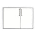 Alfresco 30 X 21-Inch Low Profile Sealed Dry Storage Pantry | White Matte