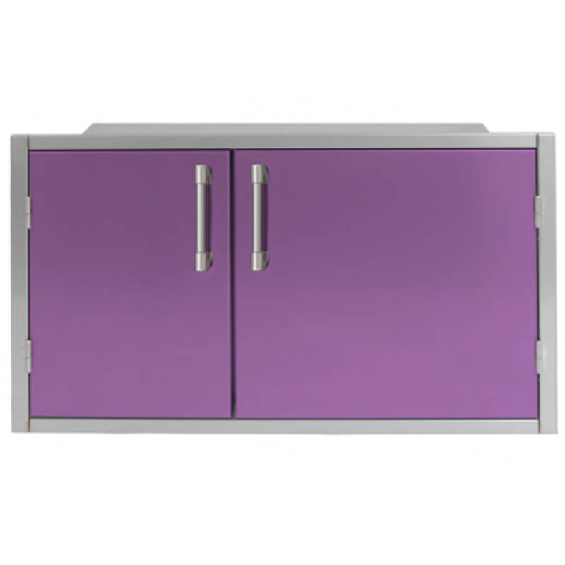 Alfresco 42 X 21-Inch Low Profile Sealed Dry Storage Pantry With Marine Armour | Blue Lilac