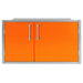 Alfresco 42 X 21-Inch Low Profile Sealed Dry Storage Pantry With Marine Armour | Luminous Orange