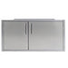 Alfresco 42 X 21-Inch Low Profile Sealed Dry Storage Pantry With Marine Armour | Low Profile Design For Under 42-Inch Grill