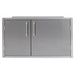 Alfresco 42 X 21-Inch Low Profile Sealed Dry Storage Pantry | Signal Gray