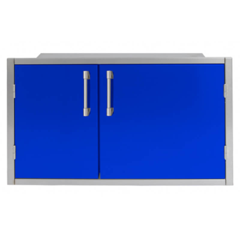 Alfresco 42 X 21-Inch Low Profile Sealed Dry Storage Pantry | Ultramarine Blue