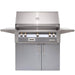 Alfresco ALXE 36-Inch Freestanding Gas Grill With Sear Zone And Rotisserie With Marine Armour | Signal Gray