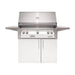 Alfresco ALXE 36-Inch Freestanding Gas Grill With Rotisserie With Marine Armour | Matte White