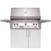 Alfresco ALXE 36-Inch Freestanding Gas Grill With Rotisserie | Gloss White