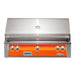 Alfresco 42-Inch Built-In Natural Gas Grill With Sear Zone And Rotisserie - ALXE-42SZ With Marine Armour | Luminous Orange