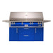 Alfresco Grills ALXE-56BFGC-NG-S5002 Alfresco ALXE 56-Inch Freestanding Natural Gas All Grill With Sear Zone And Rotisserie | Ultramarine Blue