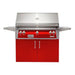 Alfresco Grills ALXE-42C-S3027 Alfresco ALXE 42-Inch Grill With Rotisserie With Marine Armour in Raspberry Red