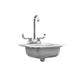 American Made Grills 15-Inch x 15-Inch Drop-in Sink | Swivel Faucet