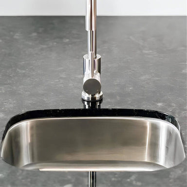 American Made Grills 19 X 15-Inch Undermount Sink | 360-Degree Gooseneck Faucet