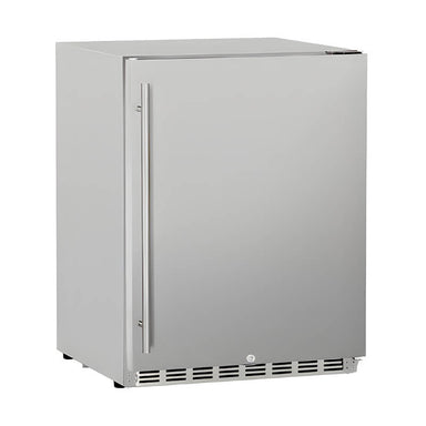 American Made Grills 24 Inch 5.3 Cu. Ft. Deluxe Outdoor Refrigerator | Front Ventilation