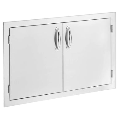 American Made Grills 30 Inch Double Access Door - Angle view