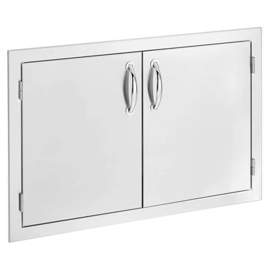 American Made Grills 33-Inch Stainless Steel Double Access Door | Angleview