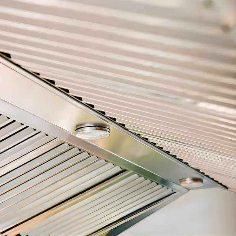 American Made Grills 60 Inch 1200 CFM Outdoor Rated Vent Hood | Commercial Grade Baffles