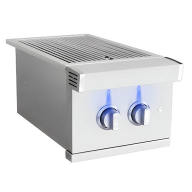 American Made Grills Atlas Double Side Burner | Stainless Steel Construction