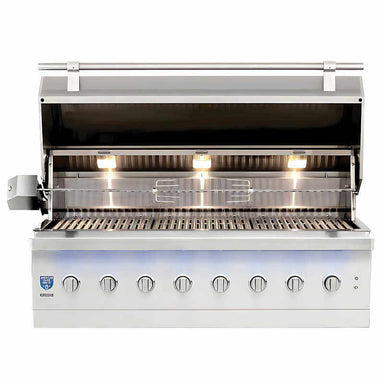 American Made Grills Encore 54 Inch Hybrid Built In Grill | Built-In Rotisserie Kit