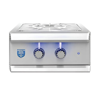 American Made Grills Muscle Built-In Power Burner