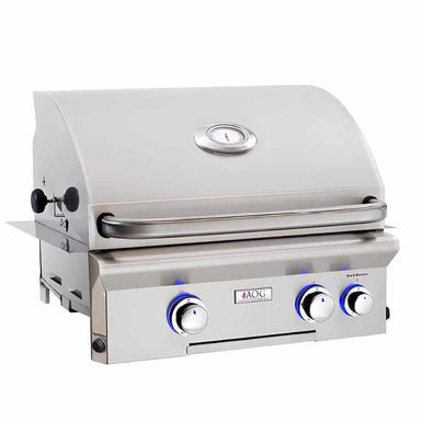American Outdoor Grill L Series 24 Inch 2 Burner Built-In Gas Grill With Rotisserie