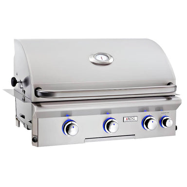 American Outdoor Grill L Series 30 Inch 3 Burner Built-In Gas Grill With Rotisserie