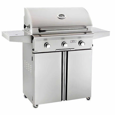 American Outdoor Grill L Series 30 Inch 3 Burner Portable Gas Grill With Side Burner