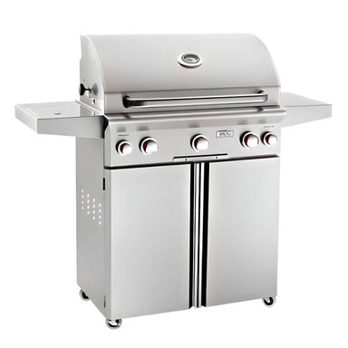 American Outdoor Grill T Series 30 Inch 3 Burner Portable Gas Grill With Side Burner