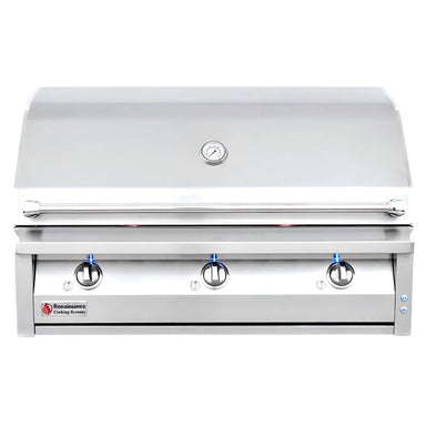 American Renaissance Grill 42 Inch 3 Burner Built In Gas Grill 