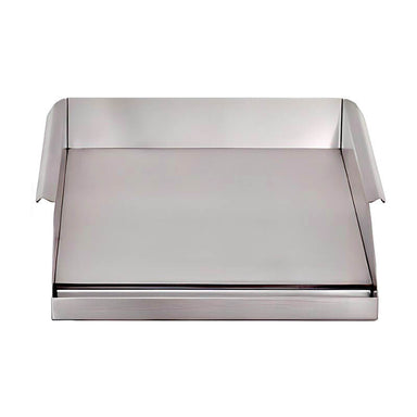 American Renaissance Grill 13 inch Stainless Steel Griddle | Full Length Grease Tray