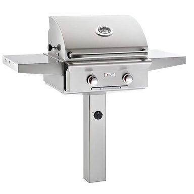 American Outdoor Grill T Series 24 Inch 2 Burner In-Ground Post Gas Grill