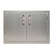 Artisan 30-Inch Stainless Steel Double Access Doors With Marine Armour